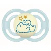Mam - Chupete Perfect Night silicona brillante +16 meses azul