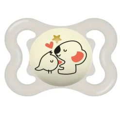 Mam - Chupete Supreme Night silicona brillante 2-6 meses neutro