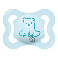 Mam - Chupete Supreme silicona mate 2-6 meses azul