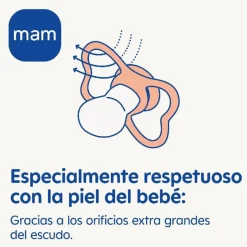 Mam - Chupete Supreme silicona mate +6 meses rosa