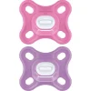 Mam - Pack 2 chupetes Comfort silicona 0-3 meses rosa