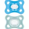 Mam - Pack 2 chupetes Comfort Silicona 3-12 meses - Azul