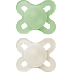 Mam - Pack 2 chupetes Start silicona mate 0-2 meses neutro