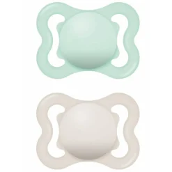 Mam - Pack 2 chupetes Supreme silicona mate 2-6 meses neutro