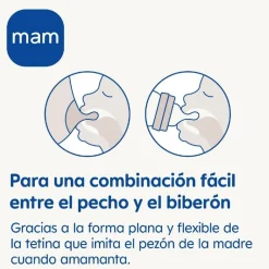Mam - Pack 2 tetinas silicona nº 3