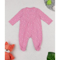 Mameluco niña rosa margaritas