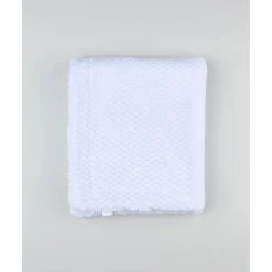 Manta azul de bebé en terciopelo