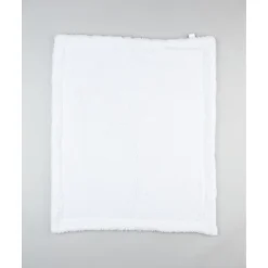 Manta azul de bebé en terciopelo