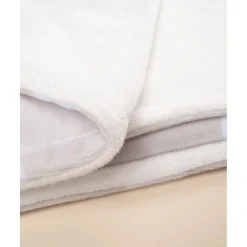 Manta de Cama de Forro Polar Unisex Gris