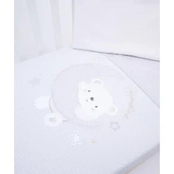 Manta de Cuna Estrellas y Oso