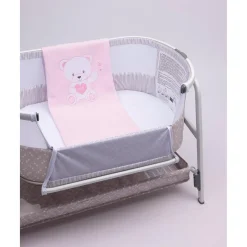 Manta de verano Osito - Rosa