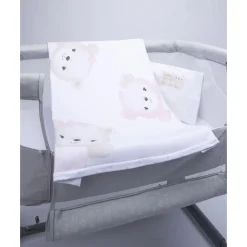 Manta de Verano para Cuna con Ositos (Niña)