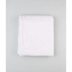 Manta recién nacida rosa claro