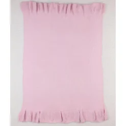 Manta rosa para recién nacida