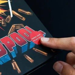 Marvel - Cuaderno A5 con luz Deadpool