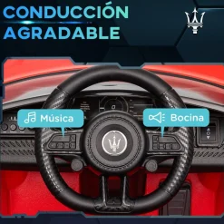 Maserati Gran Turismo Folgore eléctrico Rojo