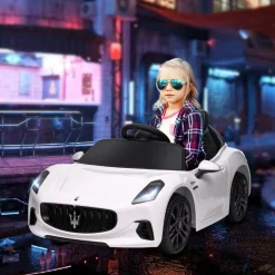 Maserati Gran Turismo Folgore eléctrico Blanco