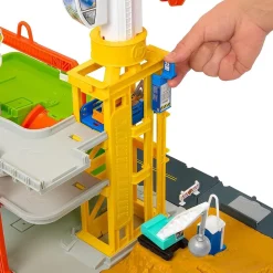Matchbox - Pista de construcción con accesorios para coches de juguete ㅤ