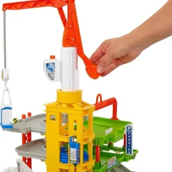 Matchbox - Pista de construcción con accesorios para coches de juguete ㅤ