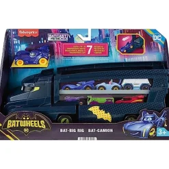 Mattel - Camión Transportador con Rampas y Remolque (Varios modelos) ㅤ