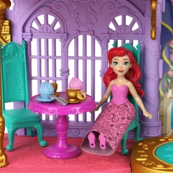 Mattel - Castillo de Ariel mini casa de muñecas con figura y accesorios ㅤ