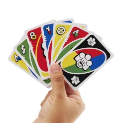Mattel - Juego de cartas UNO Split familiar y flexible ㅤ