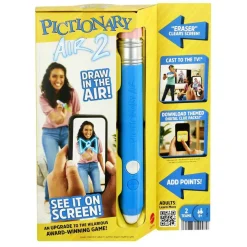 Mattel - Juego de mesa Pictionary Air: Dibuja y visualiza en pantalla ㅤ