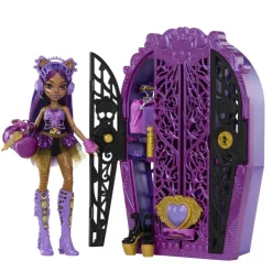 Mattel - Monster High - Muñeca Clawdeen Skulltimate con armario y accesorios