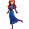 Mattel - Muñeca Frozen Anna con accesorios