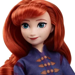 Mattel - Muñeca Frozen Anna con accesorios