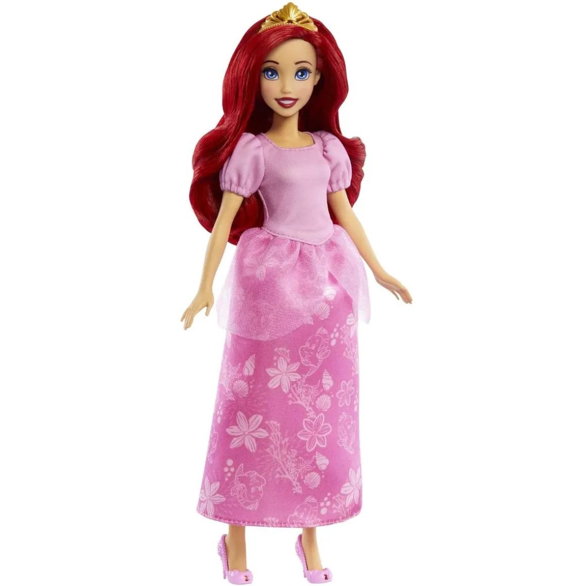 Mattel - Muñeca sirena a princesa Ariel Disney ㅤ