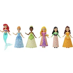 Mattel - Pack 6 muñecas pequeñas Fiesta del té con accesorios ㅤ