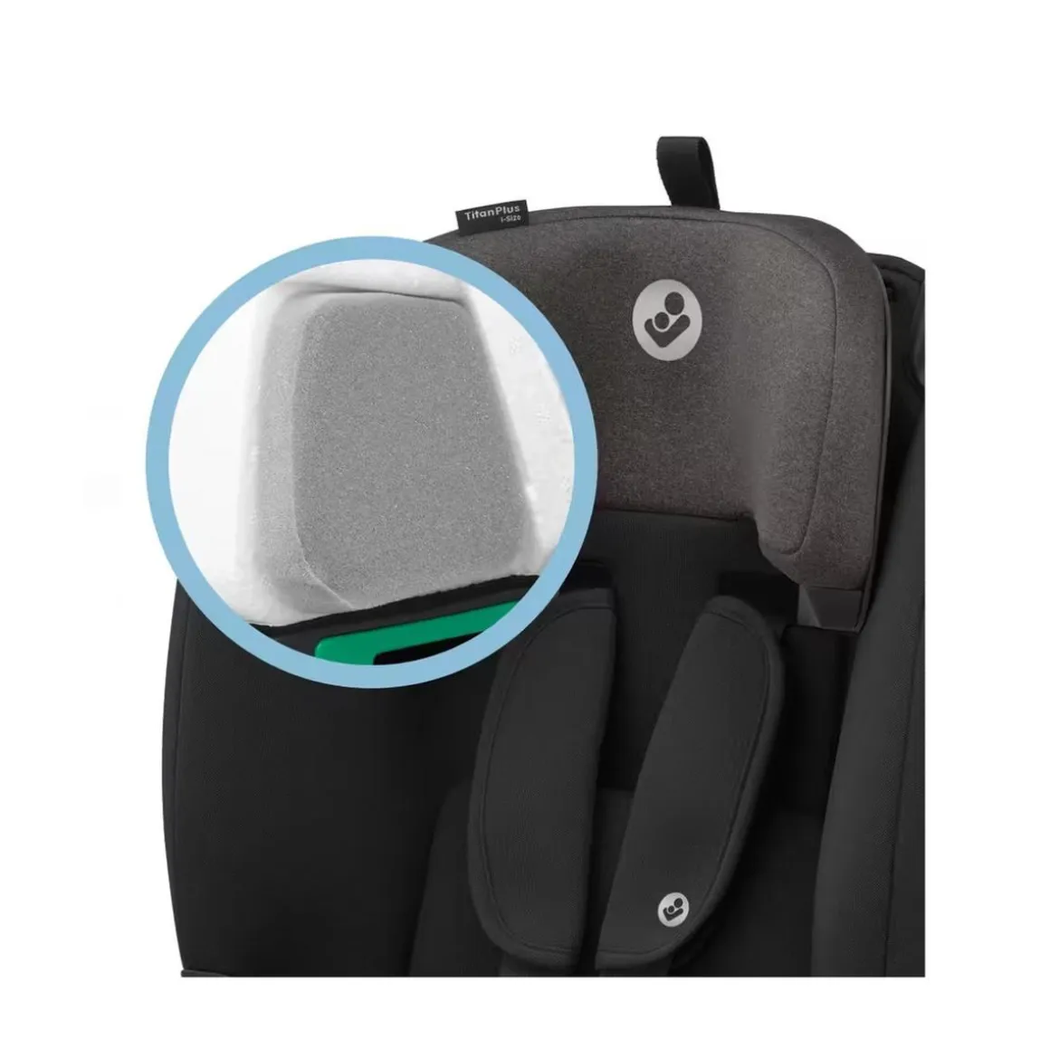 Maxi-Cosi - Silla de coche Titan Plus i-Size Authentic negro 76-150 cm