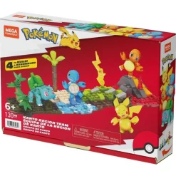 Mega Bloks - Pokemon - Juego Construcción Kanto Team ㅤ