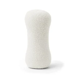 MeowBaby - Almohada Infantil con Forma de Letra “I” Color Blanco Roto “Bearly I”