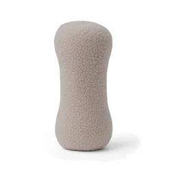 MeowBaby - Almohada Infantil con Forma de Letra “I” Color Gris Claro “Bearly I”