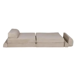 MeowBaby - Sofá de pana Premium infantil beige