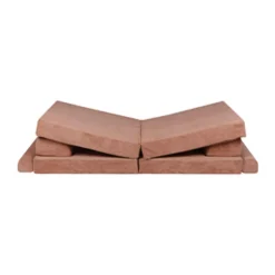 MeowBaby - Sofá de pana Premium infantil marrón