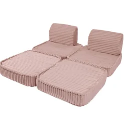 MeowBaby - Sofá Infantil Churros Pocket Max Cor Verde Pine Forest