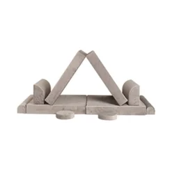 MeowBaby - Sofá Premium infantil gris