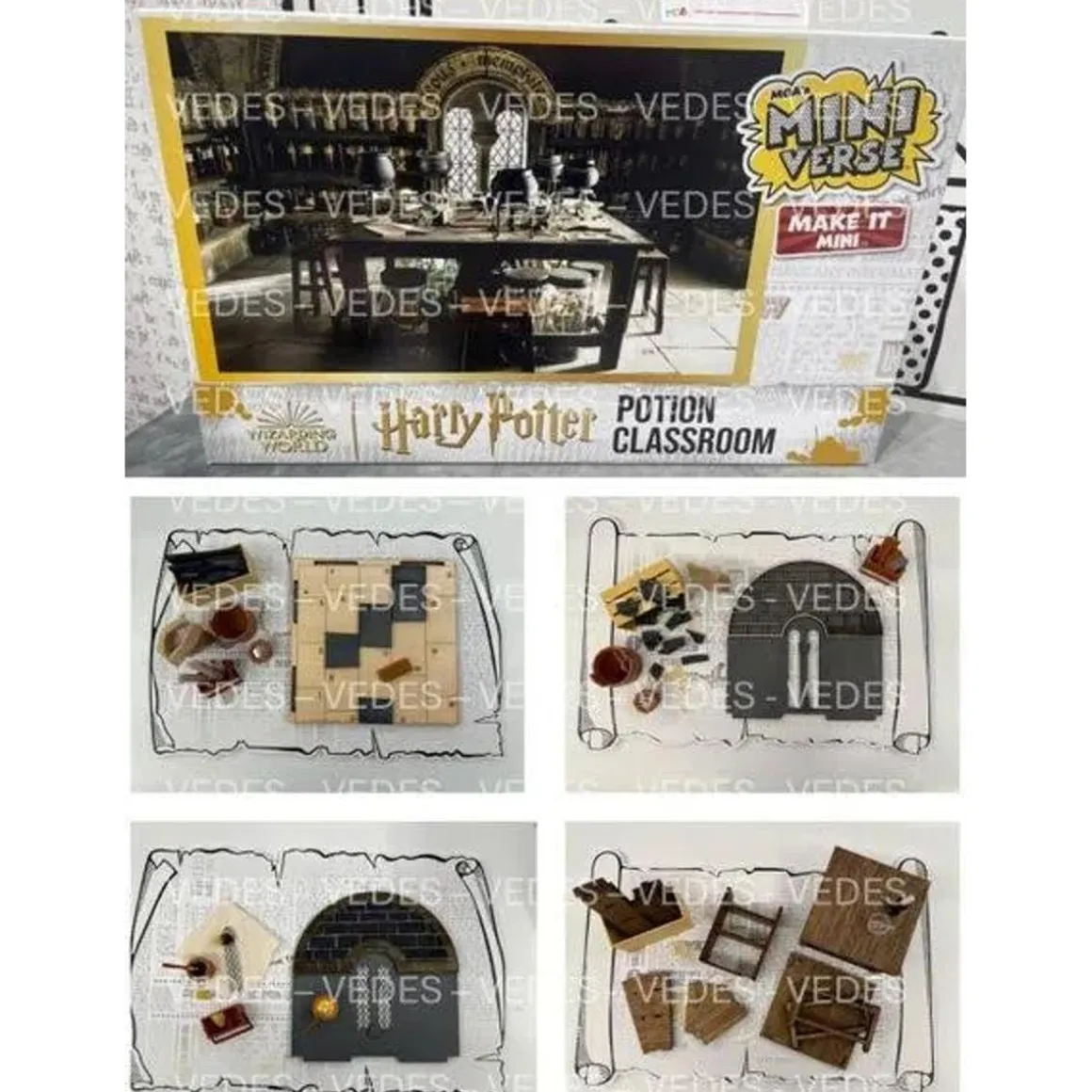 MGA - Harry Potter - Miniverse Mini - Build It Set - (Varios modelos)