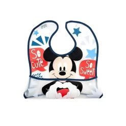 Mickey Mouse - Babero con bolsillo