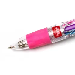 Mini bolígrafo multicolor 4 colores ergonómico 2,3x10cm ㅤ