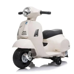 Mini Vespa blanca 6V