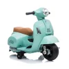 Mini Vespa verde oliva 6V