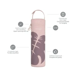 Miniland - Bolsa isotérmica Thermibag Leaves 500ml
