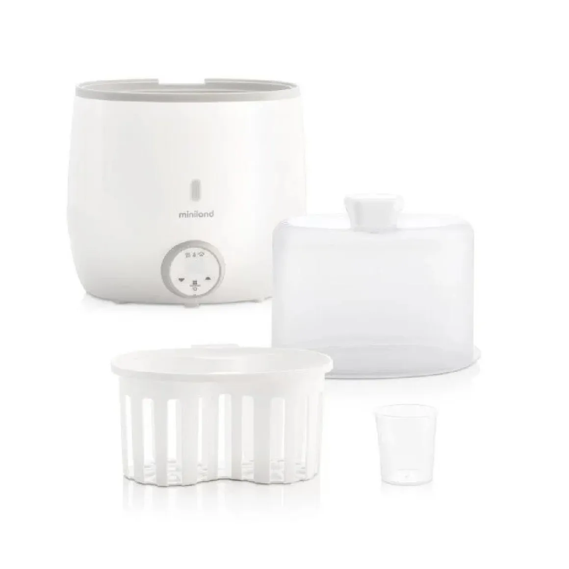 Miniland - Calienta biberones y esterilizador Warmy Twin