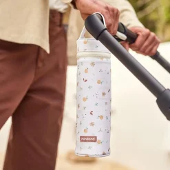 Miniland - Funda térmica para transporte cómodo 500ml ㅤ