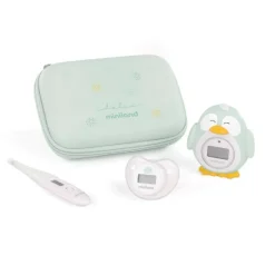 Miniland - Set de termómetros digitales Thermokit Dolce menta