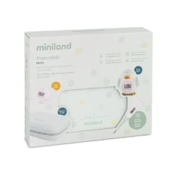 Miniland - Set de termómetros digitales Thermokit Dolce menta